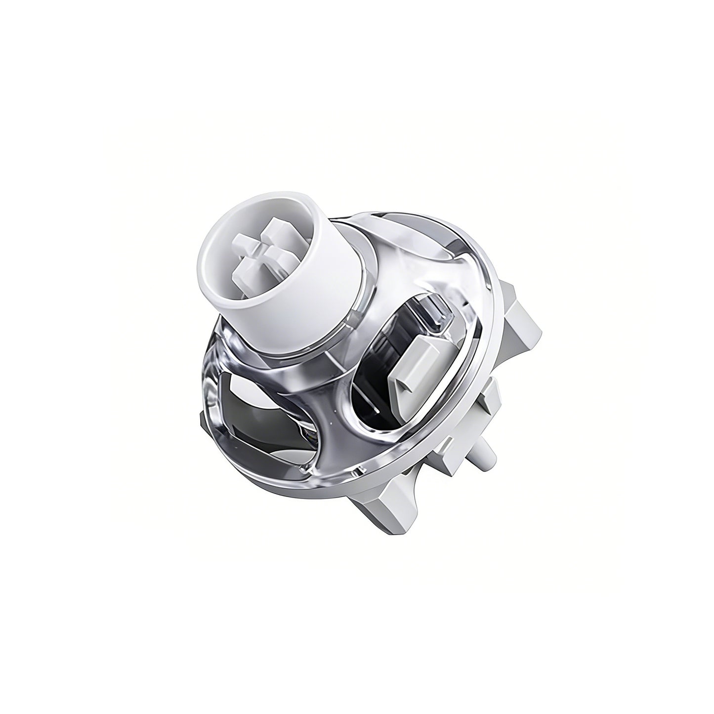 UFO Magnetic Switch Deep Clacky Sound Hot Swap 40gf Magnetic Linear Switches for Keyboard Hall Effect Keyboard RGB