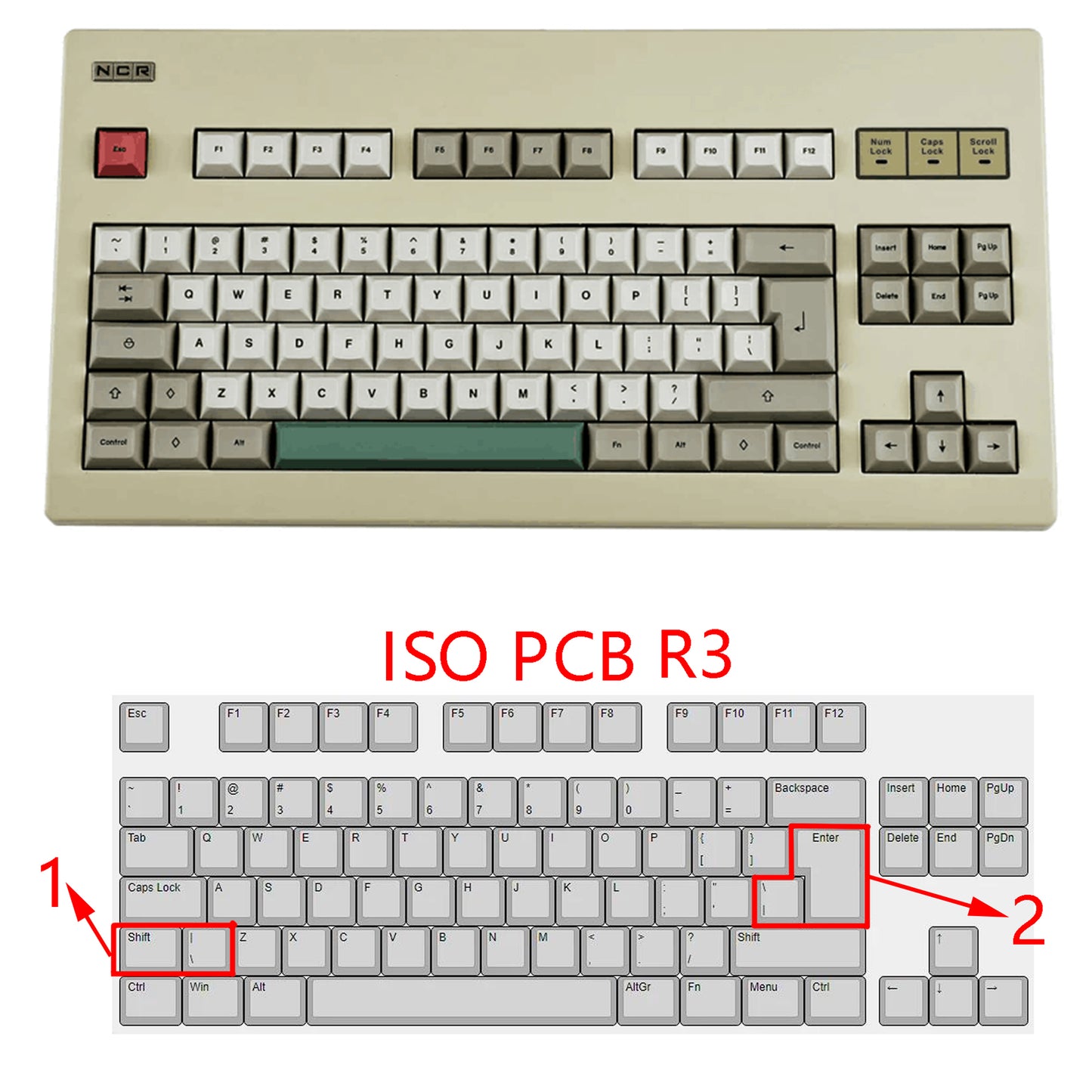 NCR-80 NCR80 R3 Bluetooth Wireless Mechanical Keyboard Kit(ANSI ISO TKL Hotswap VIA Supported/Wired)