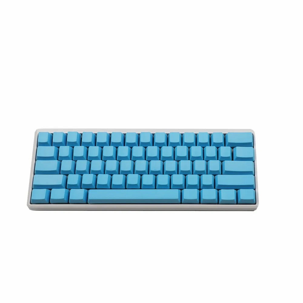 YMDK White Black Gray Green Blank Thick PBT OEM Profile 61 ANSI Keycaps For MX Switches Mechanical Keyboard (Only Keycap)