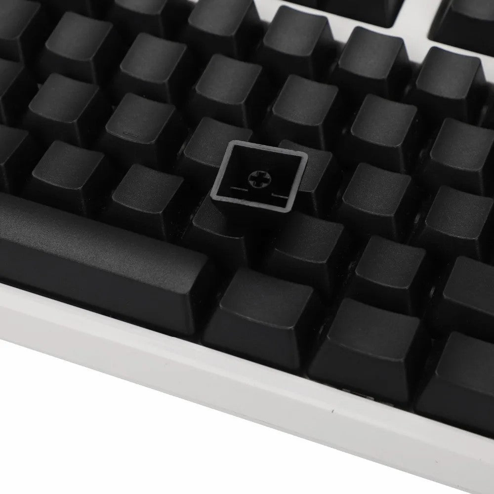 YMDK White Black Gray Green Blank Thick PBT OEM Profile 61 ANSI Keycaps For MX Switches Mechanical Keyboard (Only Keycap)