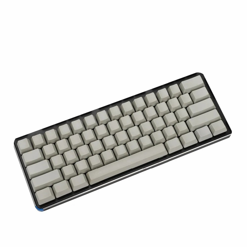 YMDK White Black Gray Green Blank Thick PBT OEM Profile 61 ANSI Keycaps For MX Switches Mechanical Keyboard (Only Keycap)