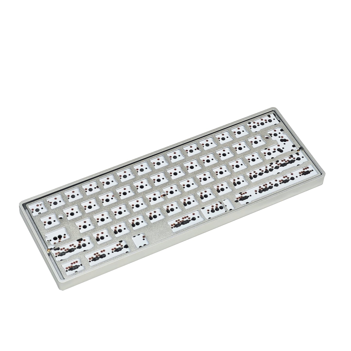 YMDK Customized YMD60XS GH60 DIY Kit Aluminum CNC Case Plate Bluetooth Soldering PCB For 60% ANSI ISO Mechanical Keyboard Kit
