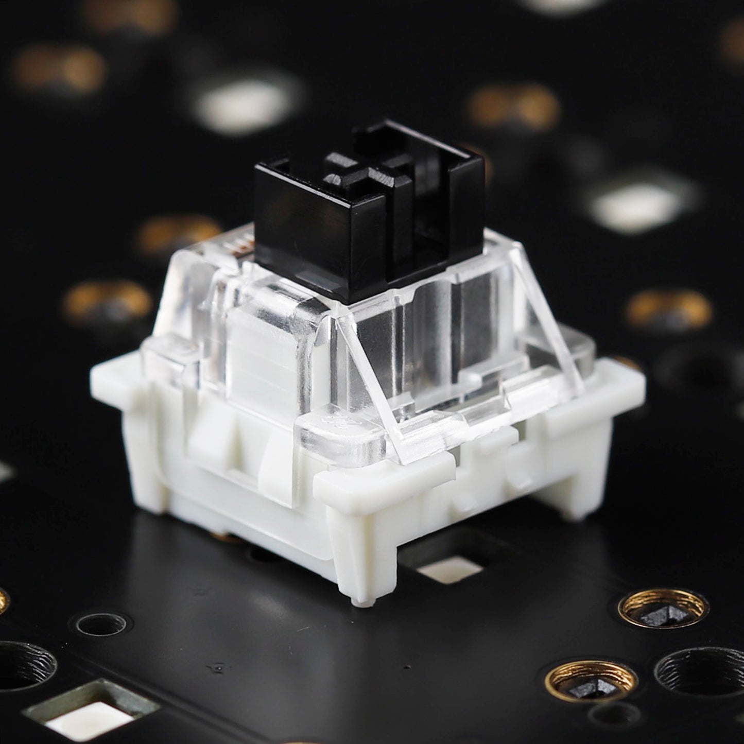 Outemu SMD RGB 3 pin Dust Cover MX Switch Green Black OTM For GK61 GK64 MX Mechanical keyboard