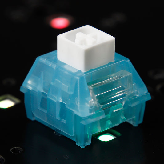 Kailh Chosfox V2 Arctic Switches(5 Pin RGB 56g Clickly)