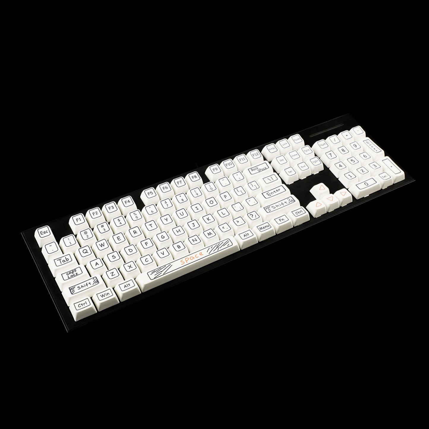 YMDK Graffiti Theme 129 Keycaps(MDA Profile PBT)