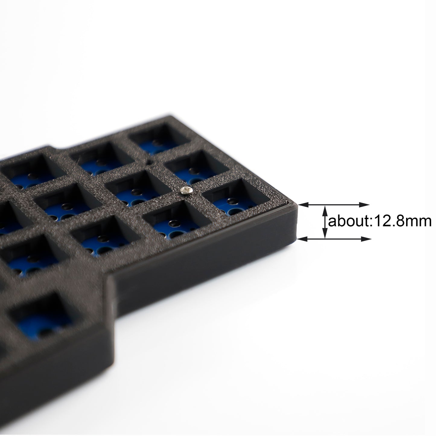 YMDK 2.4Ghz Wireless Split Keyboard Corne V4 46 Keys Ergonomic Hotswappable 40% Layout 3D PLA Vial All Key Programmable Mini Independent Gaming Keyboard Kit