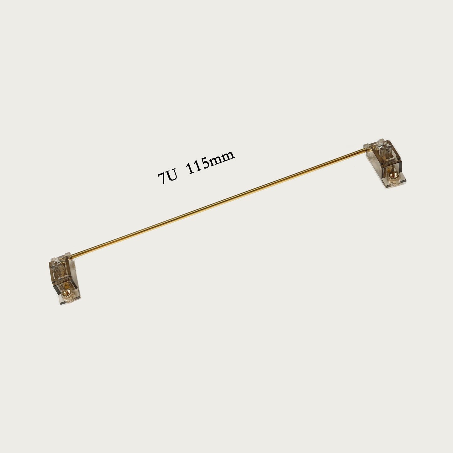 YMDK V3 Smokey PCB Mount Gold Screw in Stabilizers( No Dropping Wire for PCB)