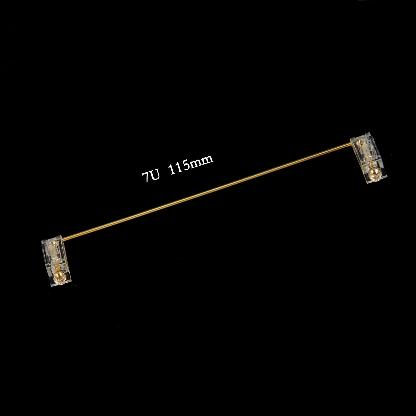 YMDK V3 Smokey PCB Mount Gold Screw in Stabilizers( No Dropping Wire for PCB)
