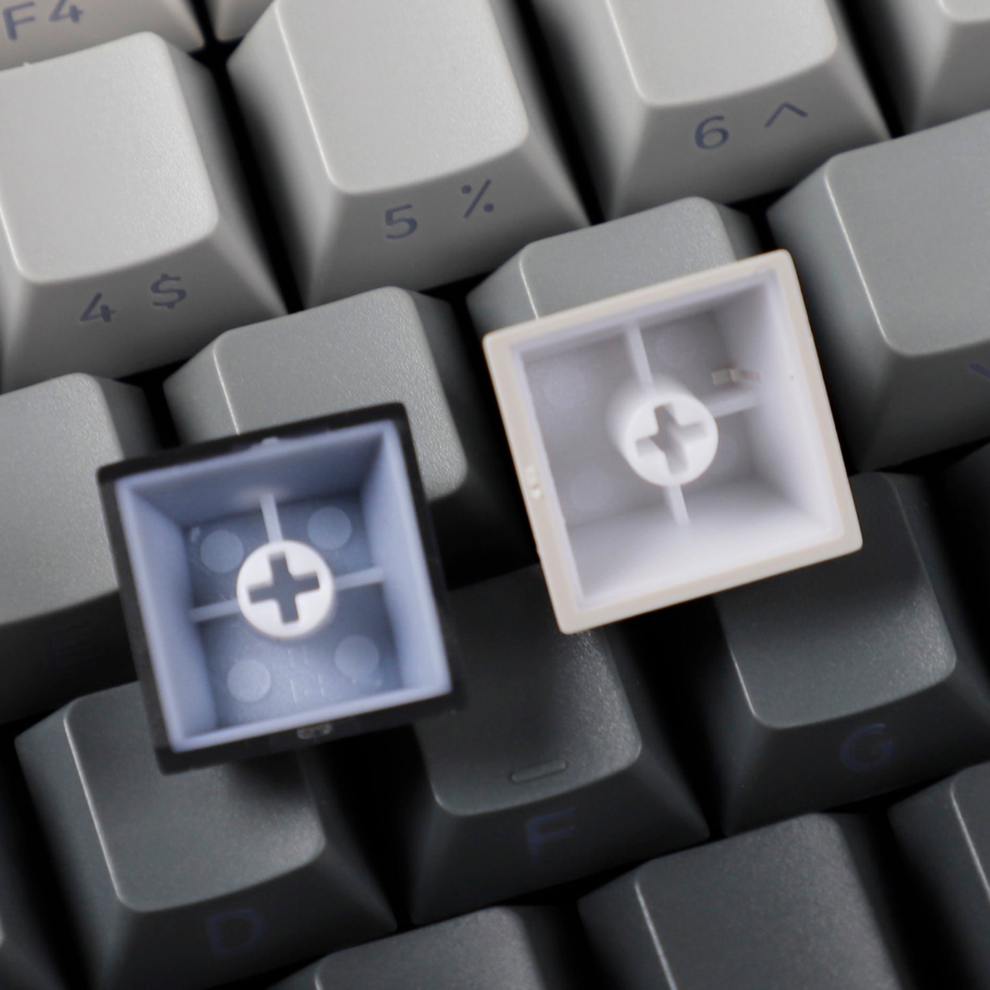 YMDK Gradient Series 133 Keys Cherry Profile PBT Double Shot Side-lit Shine Through Backlit For MX Mechanical Keyboard