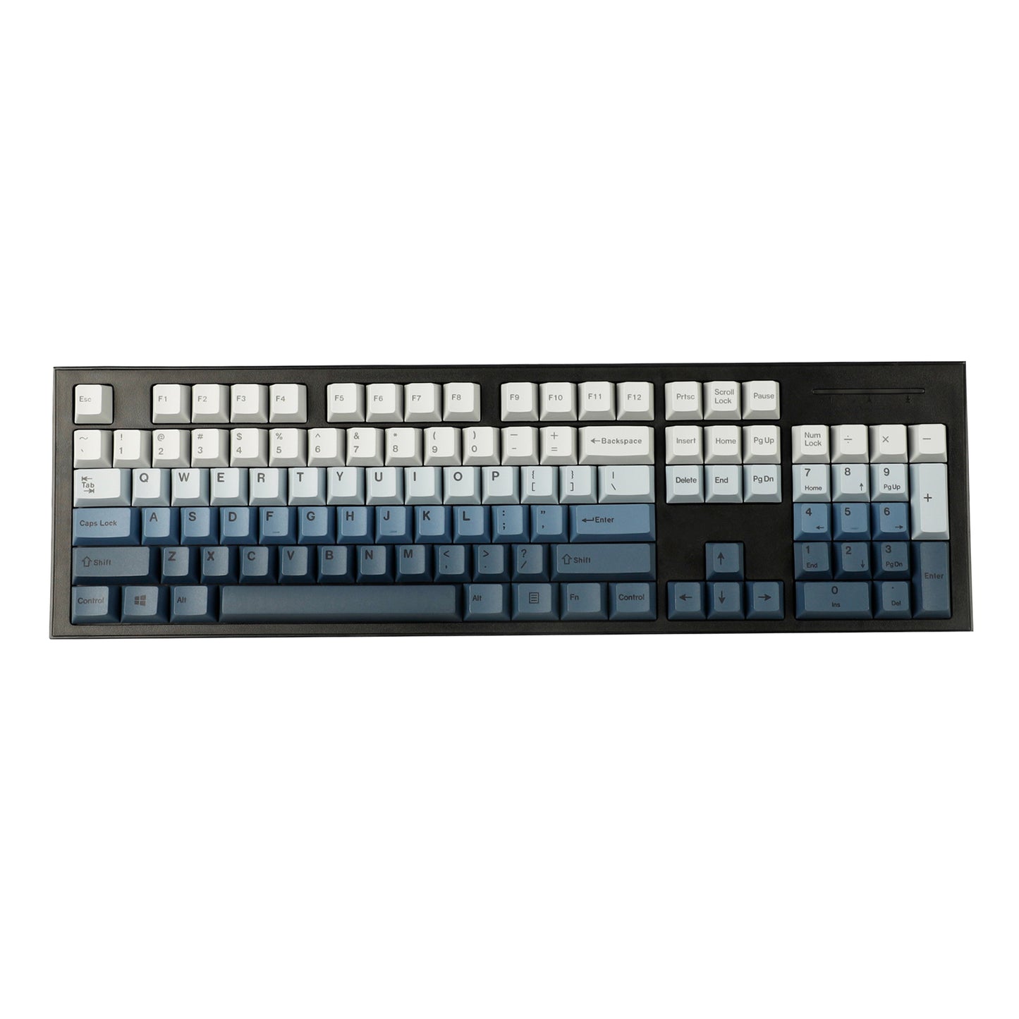 YMDK Cherry Profile Gradient Color Keycap( Dye Subbed Keycap Set Thick PBT)