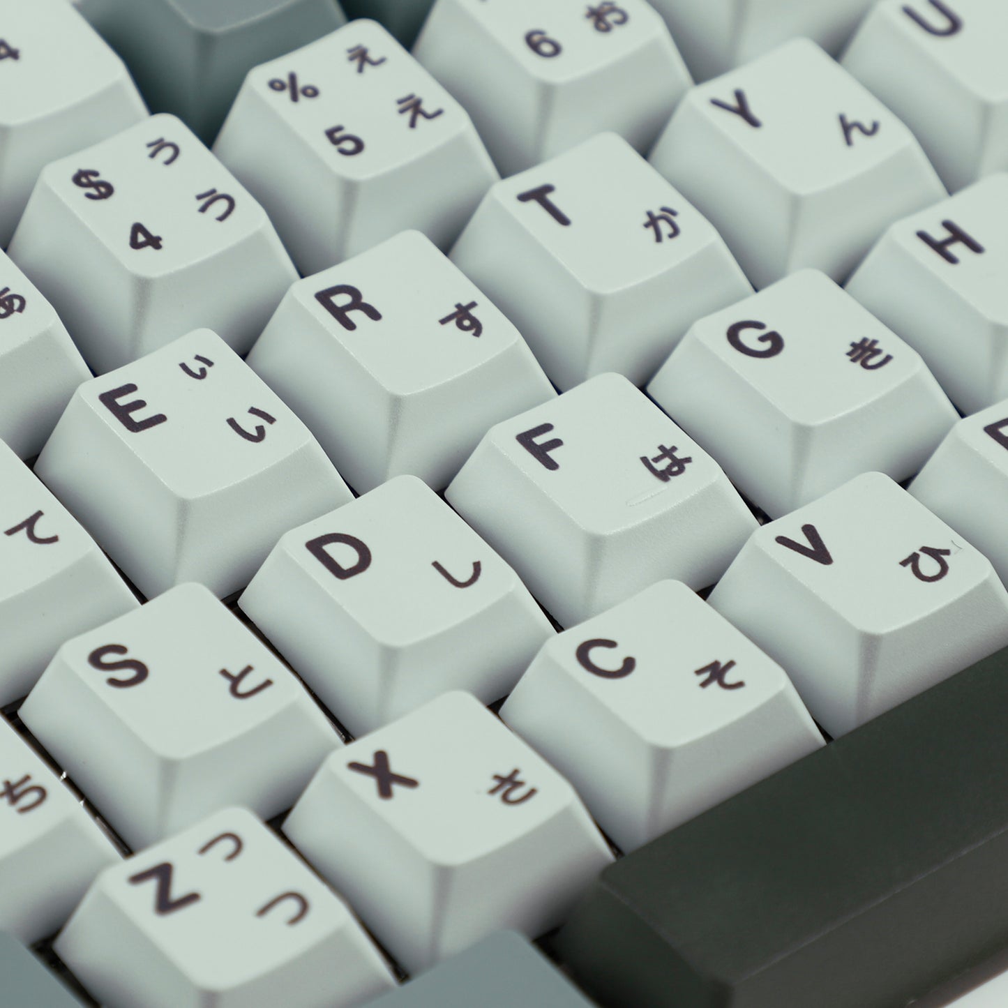 YMDK Dense Fog 142 key Cherry Profile Keycaps(Dye Sub 1.5mm/ANSI104 TKL GK61 96 75 GMMK NCR80 Using)