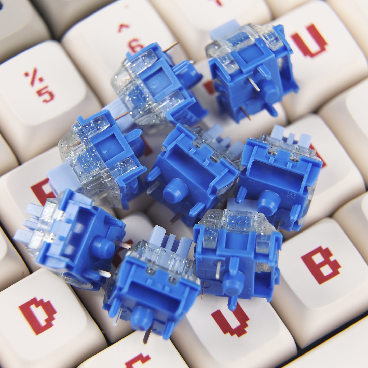 Kailh Starry Sky Switches(5pin Linear Lubed/SMD RGB)