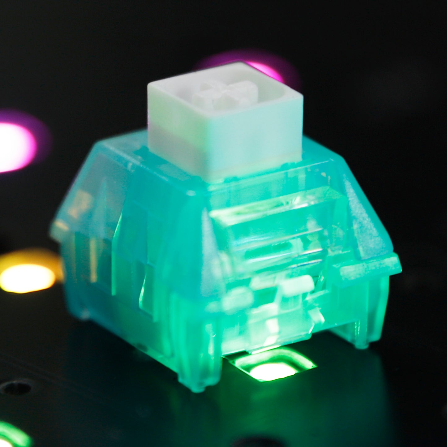 Kailh Chosfox V2 Arctic Switches(5 Pin RGB 56g Clickly)