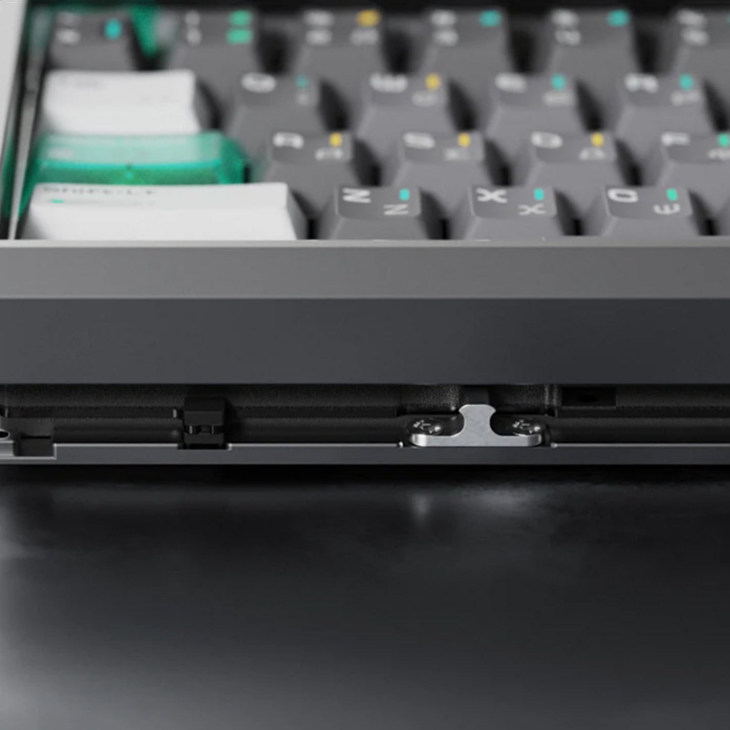 RO75 Wireless RGB Mechanical Keyboard, 3-Mode 75% Programmable, Top Printed PBT Keycaps, Ergonomic 2.4GHz/USB-C/BT5.0 Gaming Keyboards, Compatible with PC, Laptop