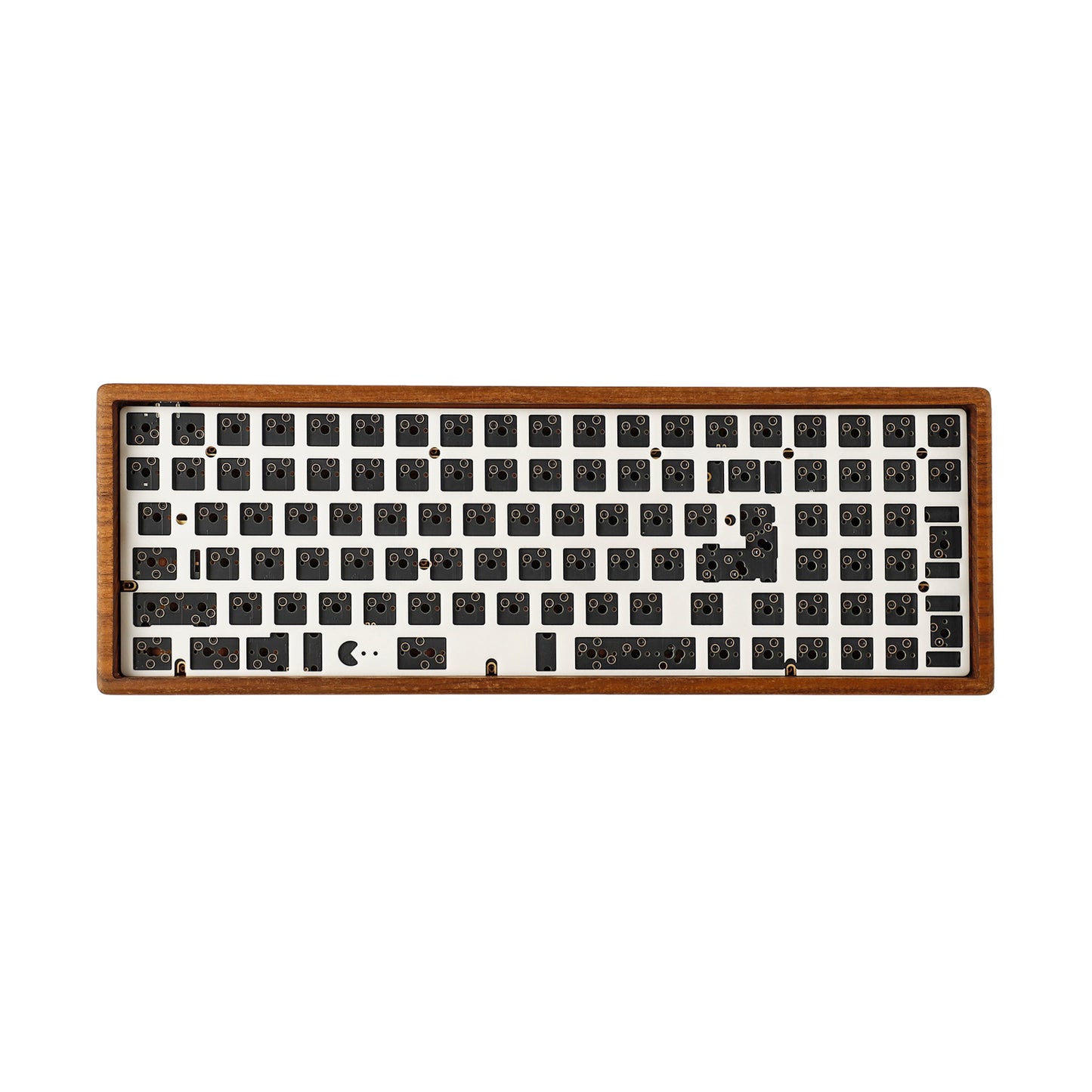 YMD96XS Ble Bluetooth Wireless Version Wooden case Mechanical keyboard kit(Standard ANSI ISO QMK Via)