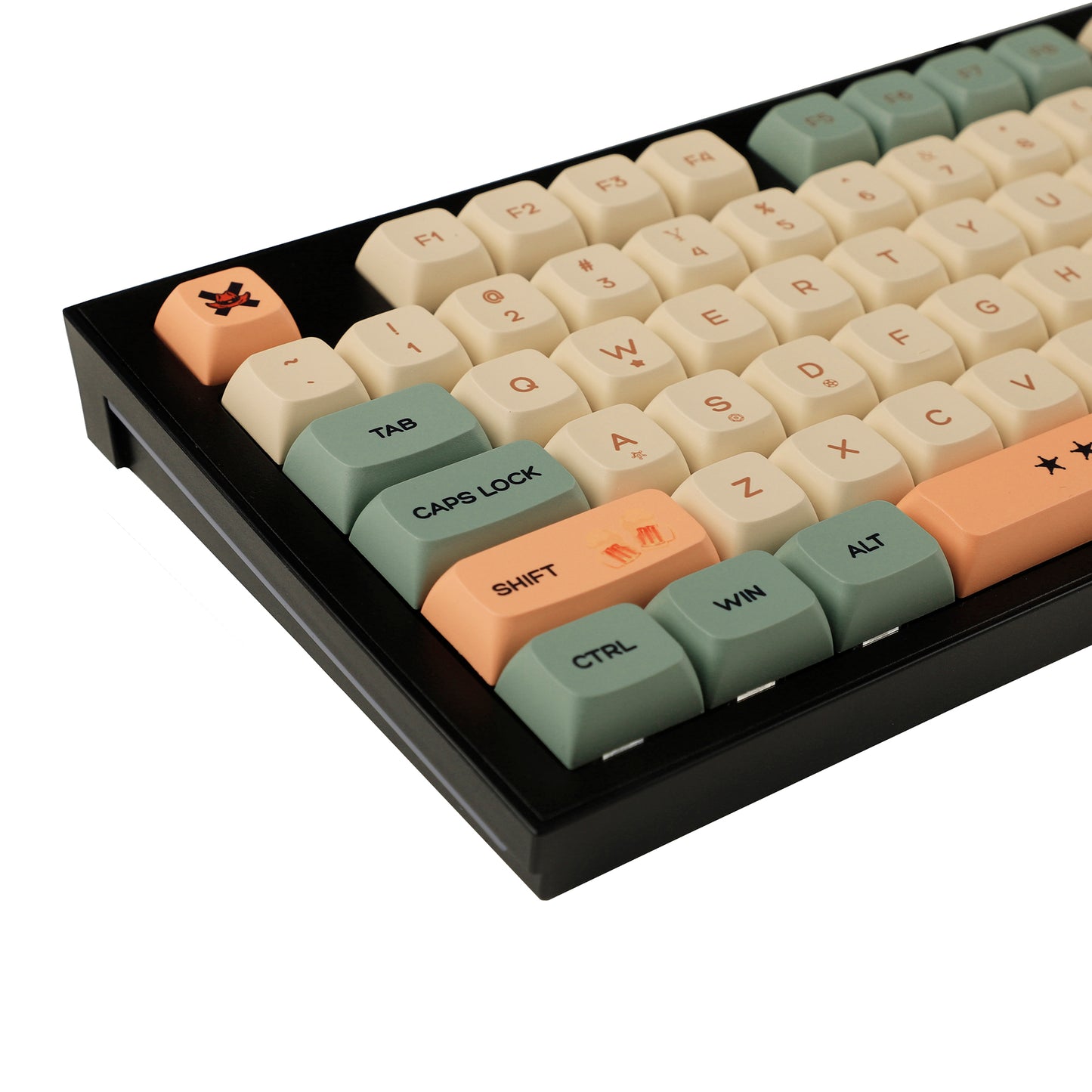 YMDK Cowboys 136 Keycaps(ZDA Profile XDA v2 Dye Sub PBT For 104 TKL 60% 96 84 68 64)