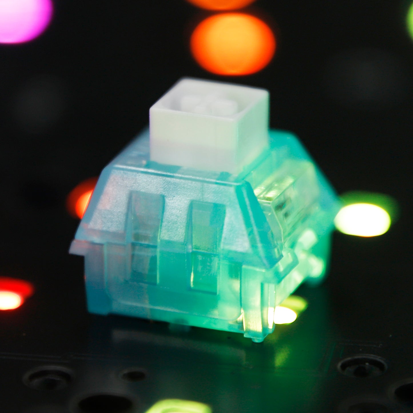 Kailh Chosfox V2 Arctic Switches(5 Pin RGB 56g Clickly)