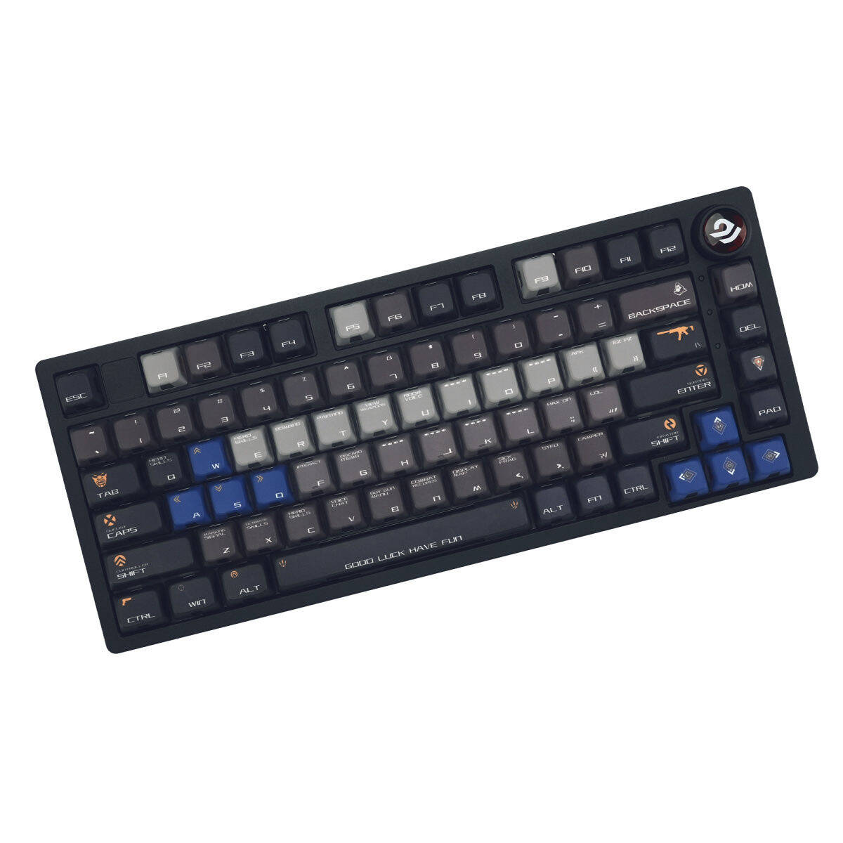 Aurora Theme Keycaps PBT+PC Custom Translucent Keycap Dye Sub Cherry Profile Gaming Key Caps for MX Mechanical Keyboard