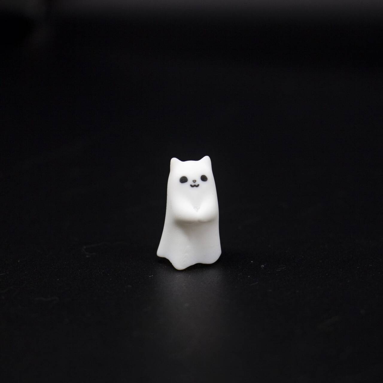 YMDK Little Ghost Personalized Keycaps Novel Interesting Cute Translucent ESC Key Resin Keycap Suitable for MX Mechanical Keyboard