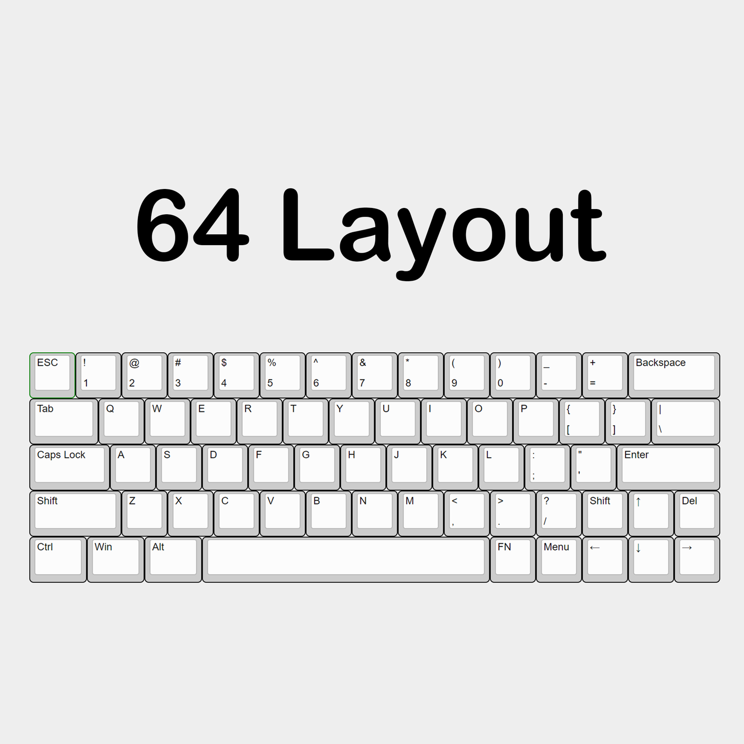 YMDK 61 64 Poron Material Sound Silence Foam Mechanical Keyboard Accessories