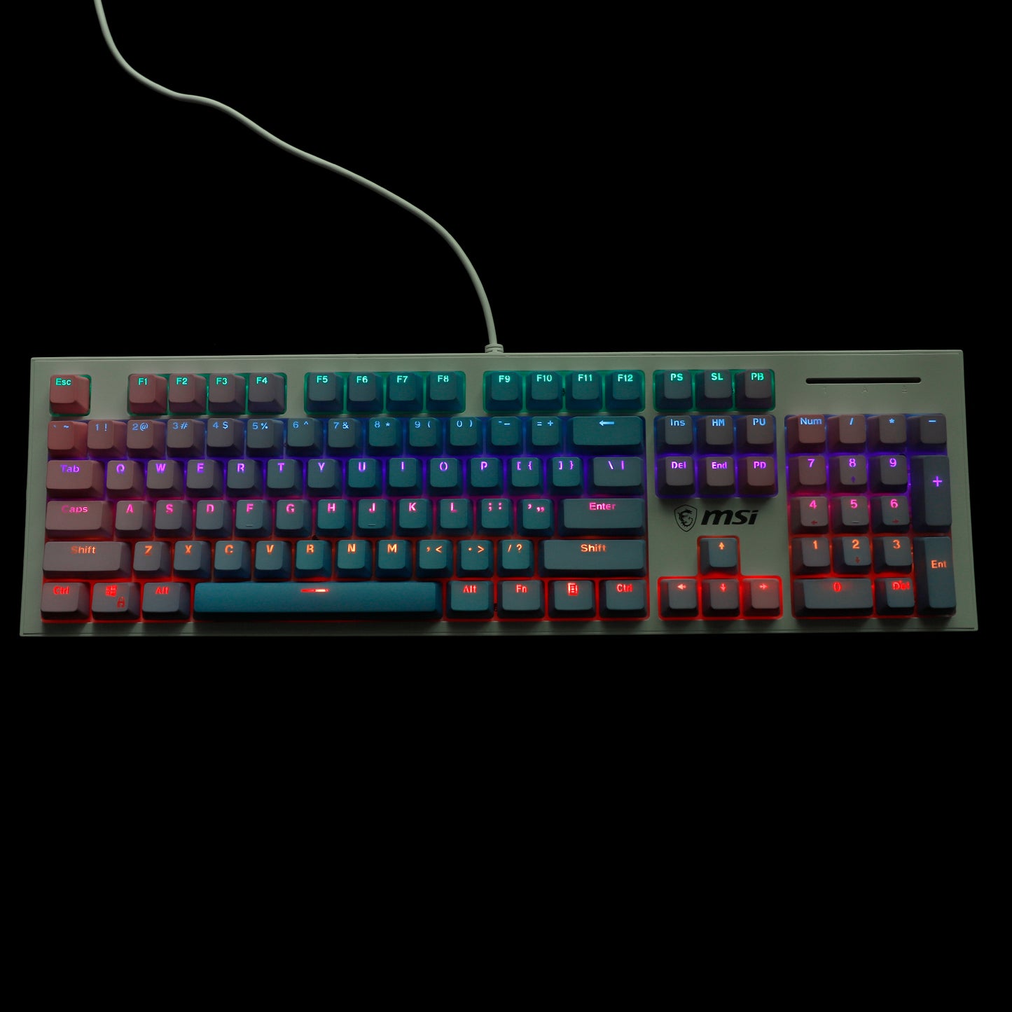 YMDK Sunset Theme Doubleshot Backlit 121 Keycaps(OEM Profile PBT )