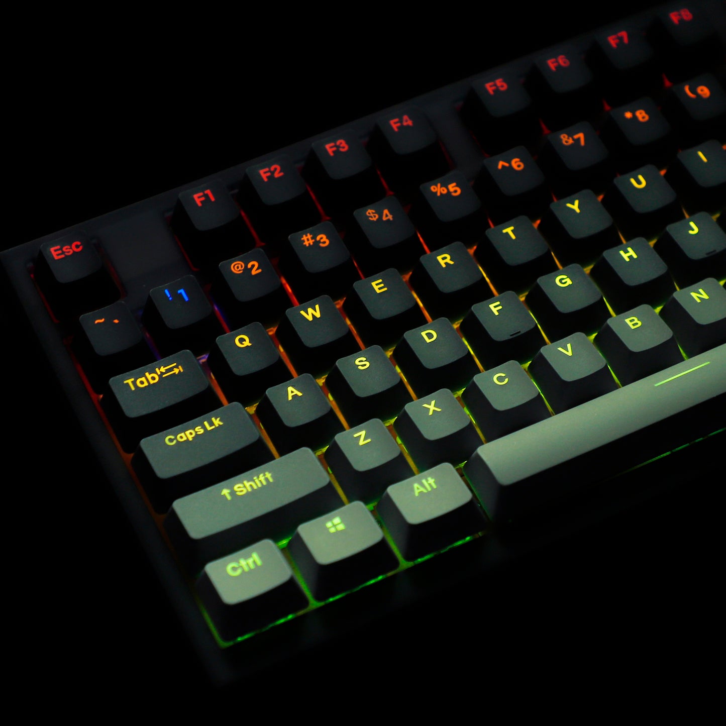 GK75 Triple-Mode 4 Knobs Plastic Case Gasket RGB Hot Swappable Macro Programmable Bluetooth Wired 2.4G Mechanical Keyboard Barebone