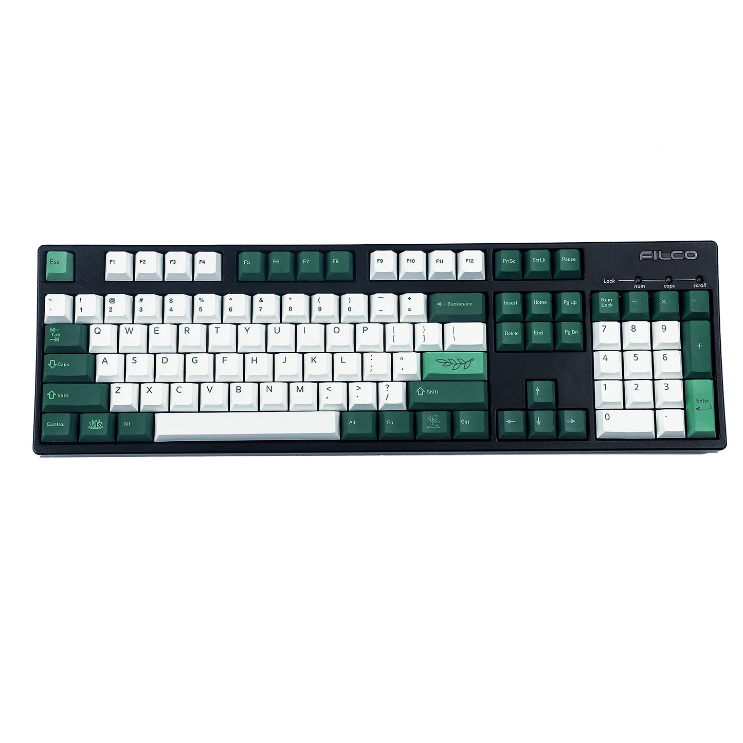 YMDK Botanical 144 Keycaps (Dye Sub Cherry Profile De French Italian Spain UK ISO)