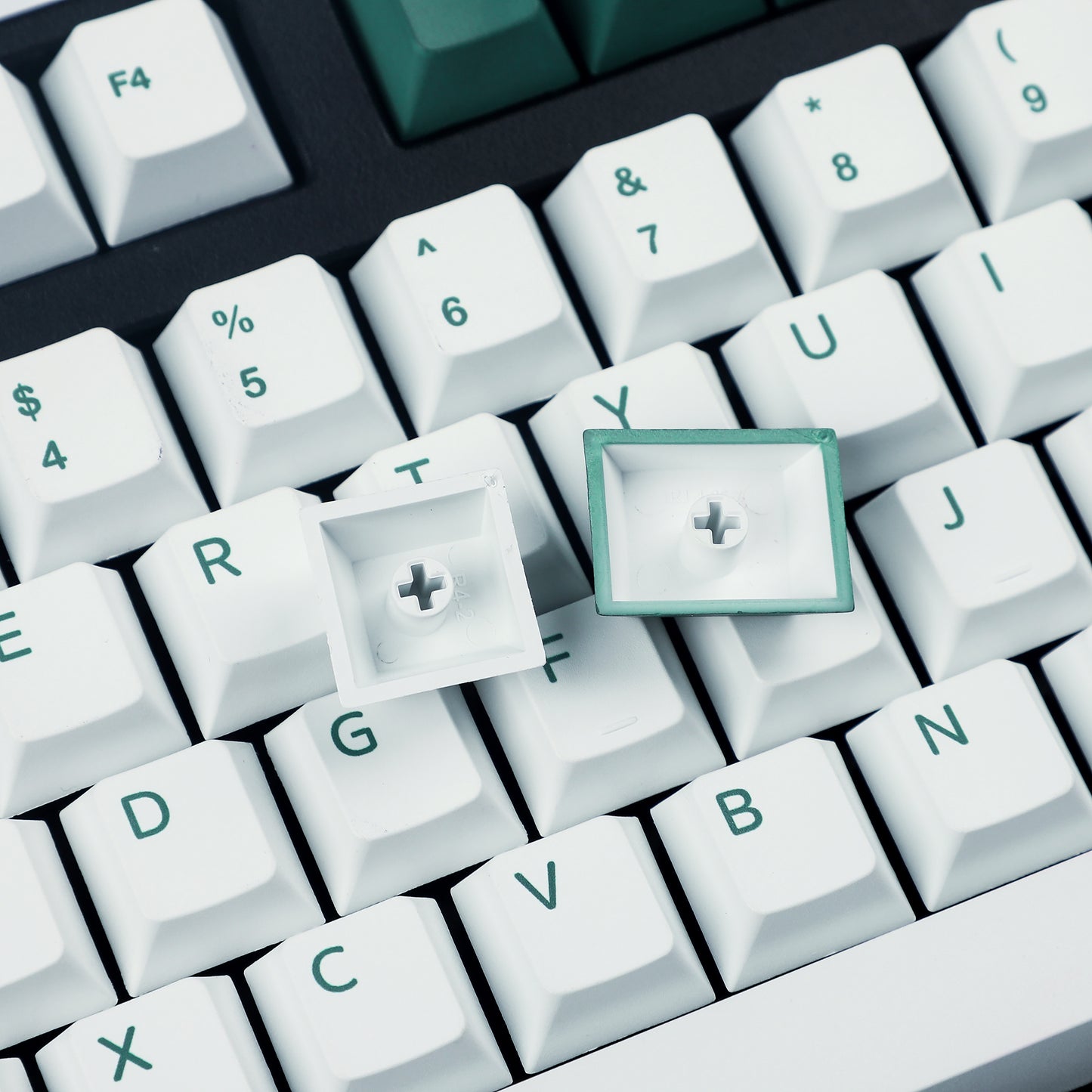 YMDK Botanical 144 Keycaps (Dye Sub Cherry Profile De French Italian Spain UK ISO)