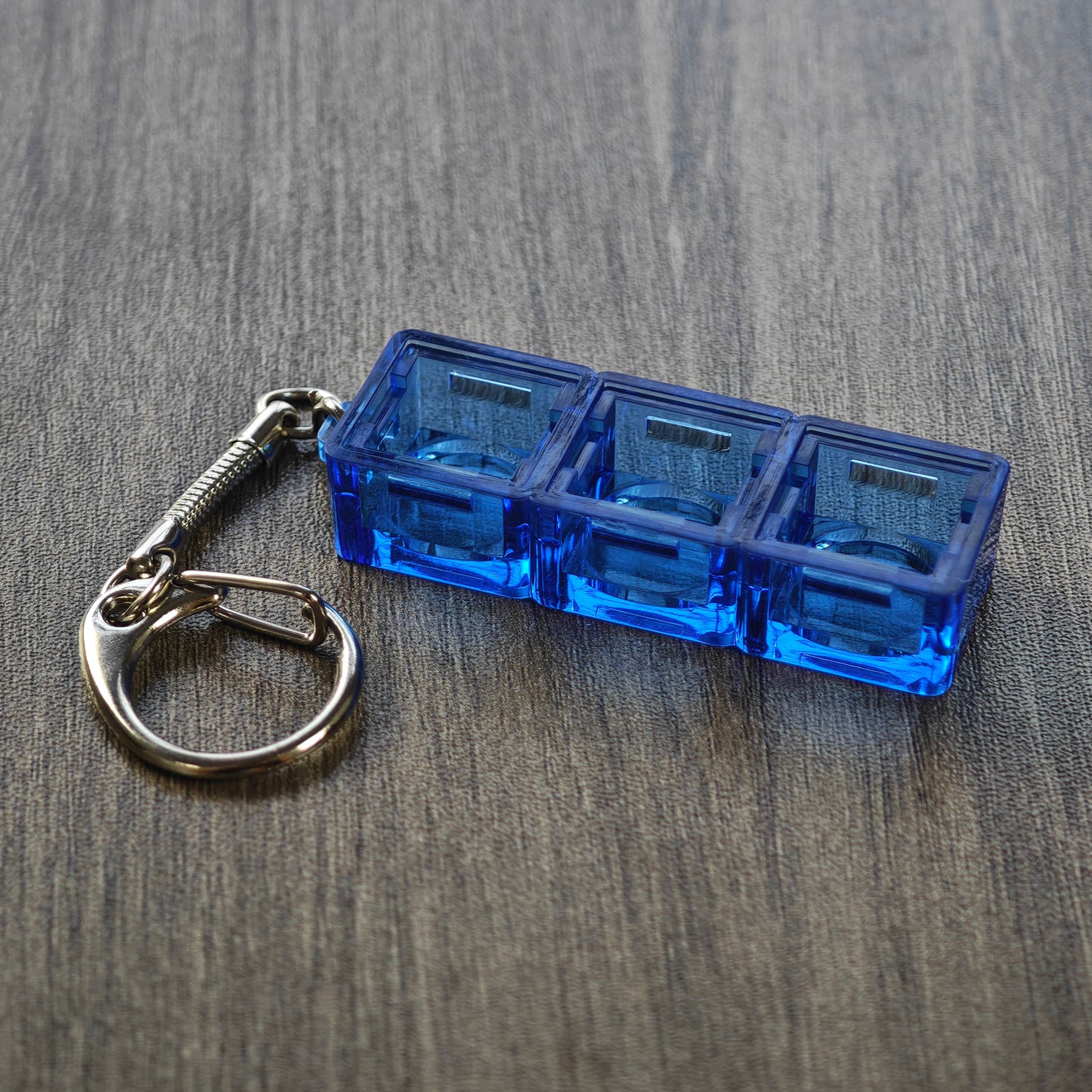 YMDK 2U 3U 4U Keychain Custom Stress Relief Gifts Toys Mechanical Switch PC Material For Keyboard Switches Tester Kit Without LED Light