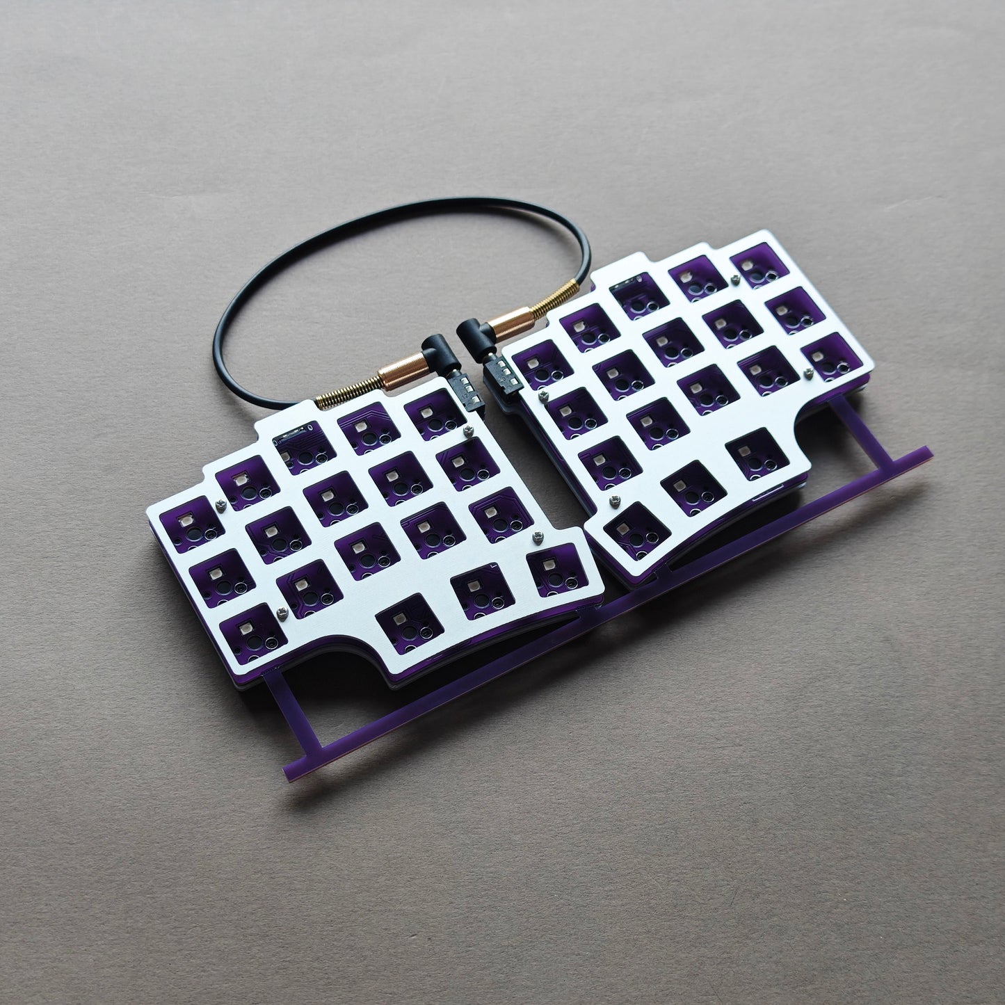 YMDK Split36 keys Ergonomics 40% Layout Hotswappable Mechanical Keyboard RGB QMK VIAL All key programmable Mini Keyboard Kit