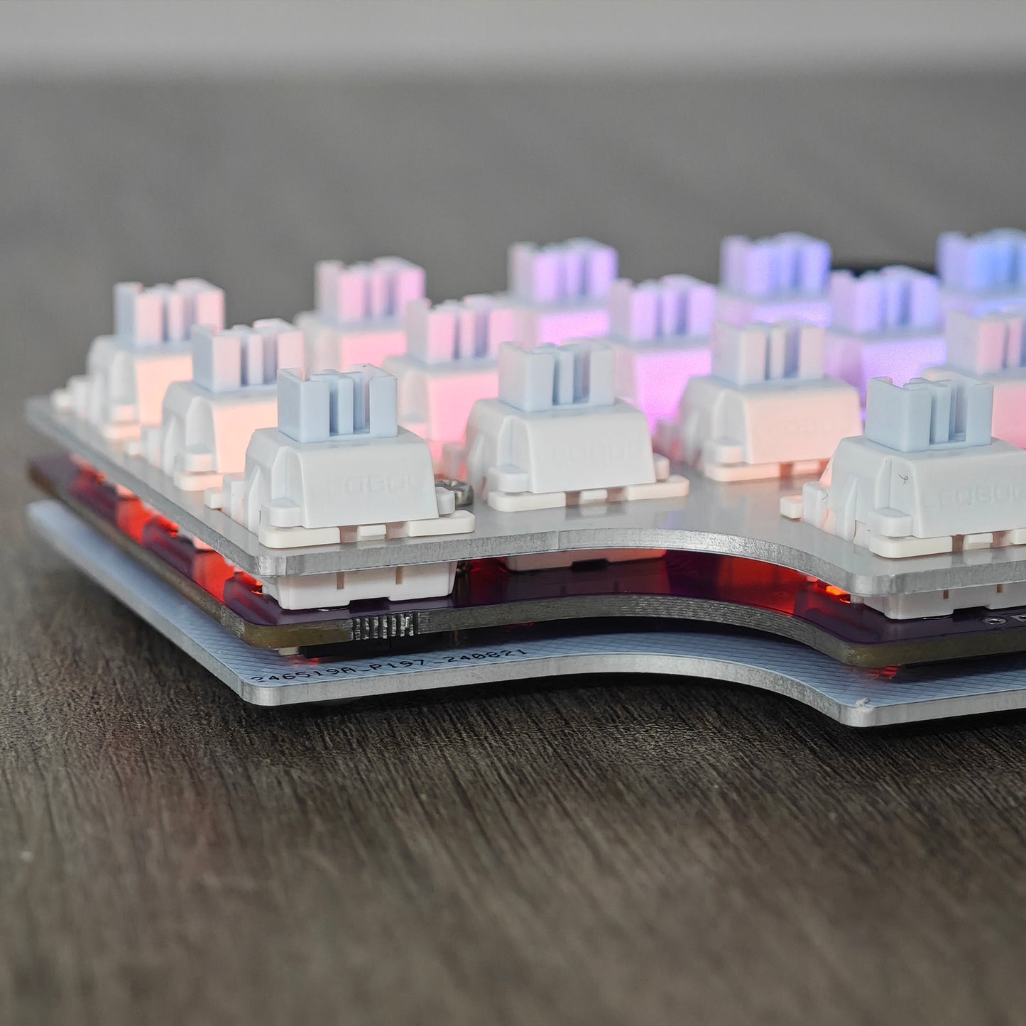 YMDK Split36 keys Ergonomics 40% Layout Hotswappable Mechanical Keyboard RGB QMK VIAL All key programmable Mini Keyboard Kit