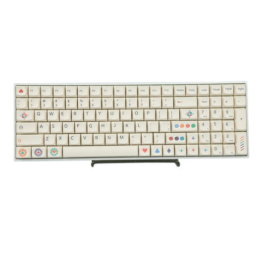 YMDK LasVegas Poker 141 Keycaps(Dye Sub ZDA Profile PBT 1.55mm Thickness)
