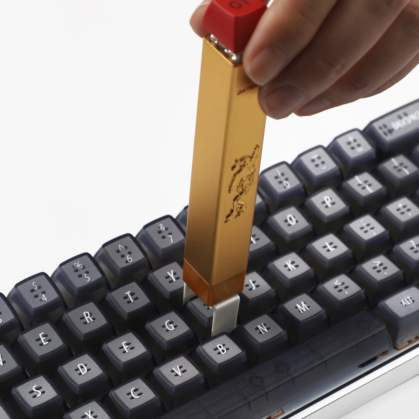 Gateron Limited Edition Dragon Mx Switch Puller Keycap Puller Switch Opener For Mechanical Keyboard Keycaps Switches
