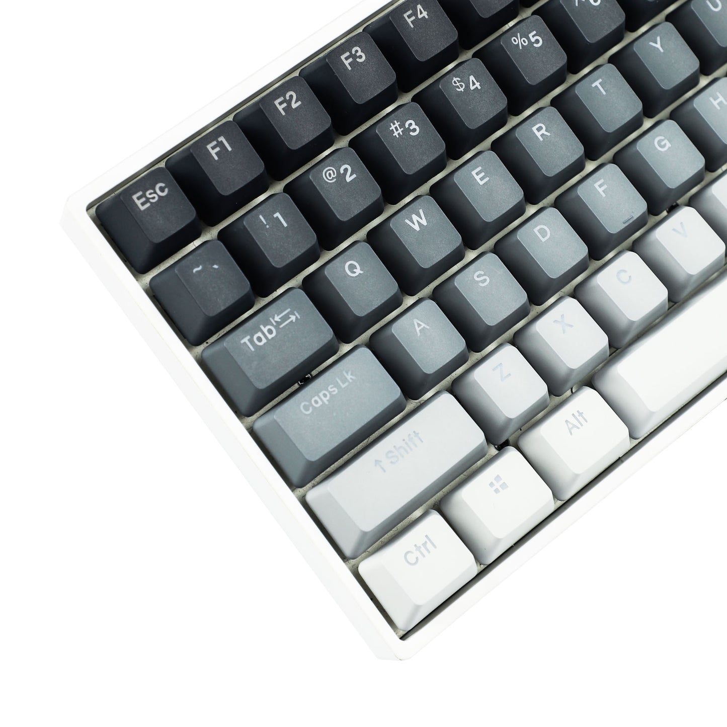 YMDK Polar Backlit 122 Keycaps(Double Shot OEM Profile/104 87 84 68 Using)