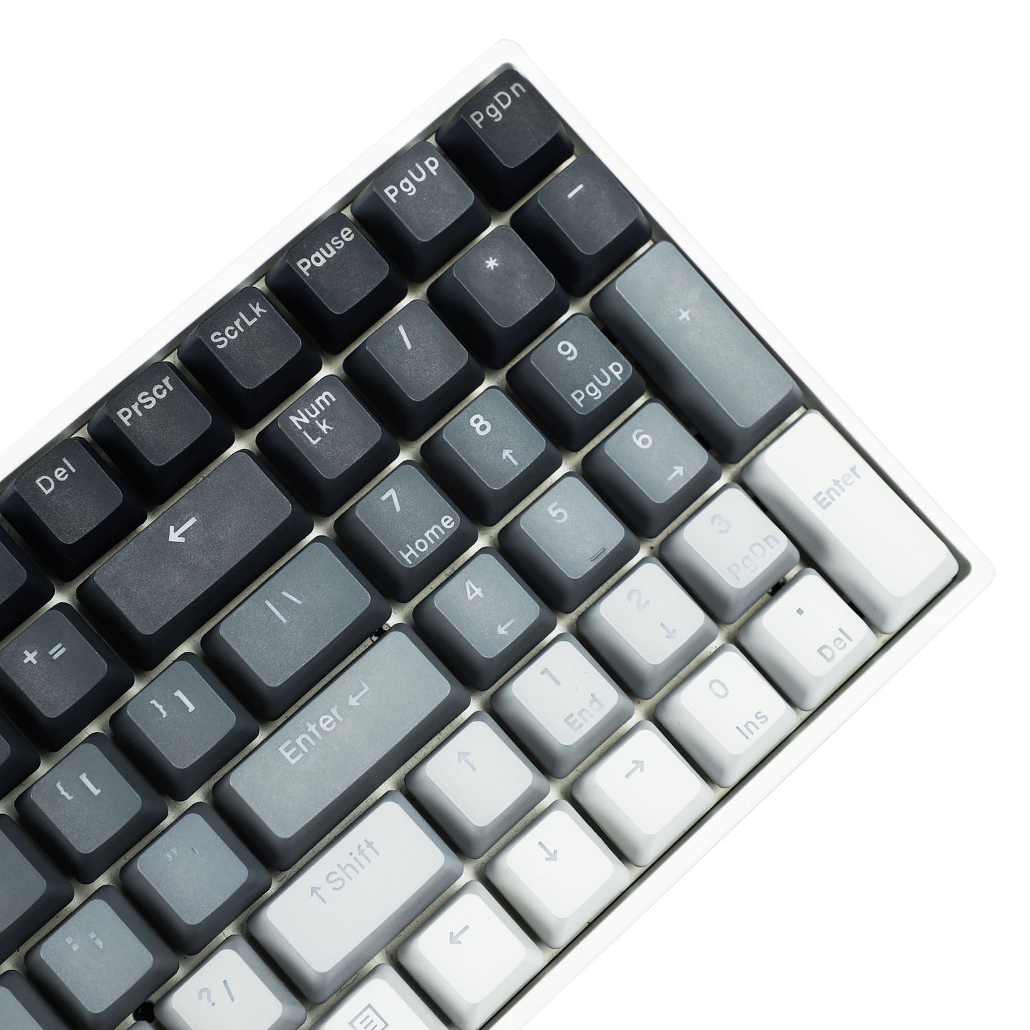 YMDK Polar Backlit 122 Keycaps(Double Shot OEM Profile/104 87 84 68 Using)