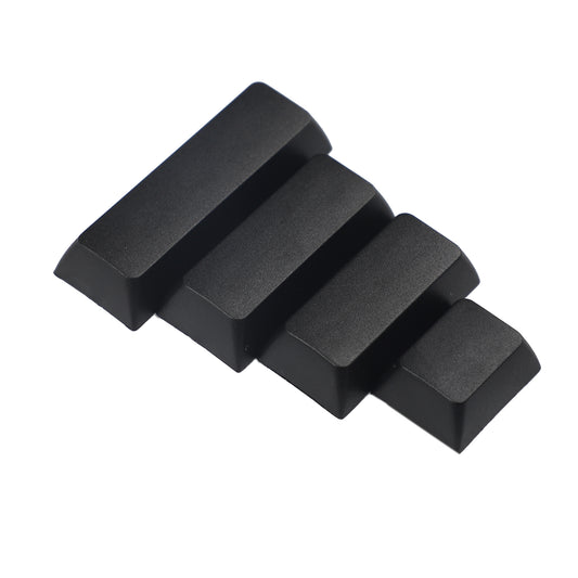XDA Modifier Blank Spacebar Keycaps Sets(1.25u 2u 2.25u 2.75u/Black or White)