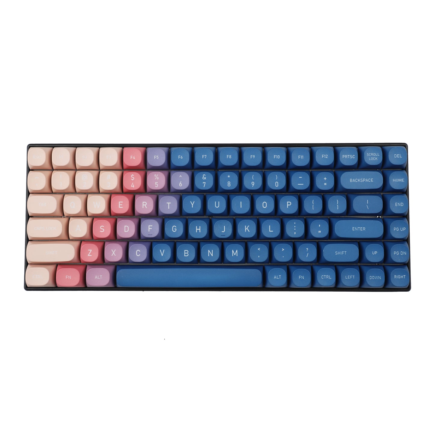 YMDK Night Sunset MA Profile 141 Keycaps(PBT 1.5mm/Filco 104 87 61 KBD75 YMD96 GK64 GK61 Keychron Using)