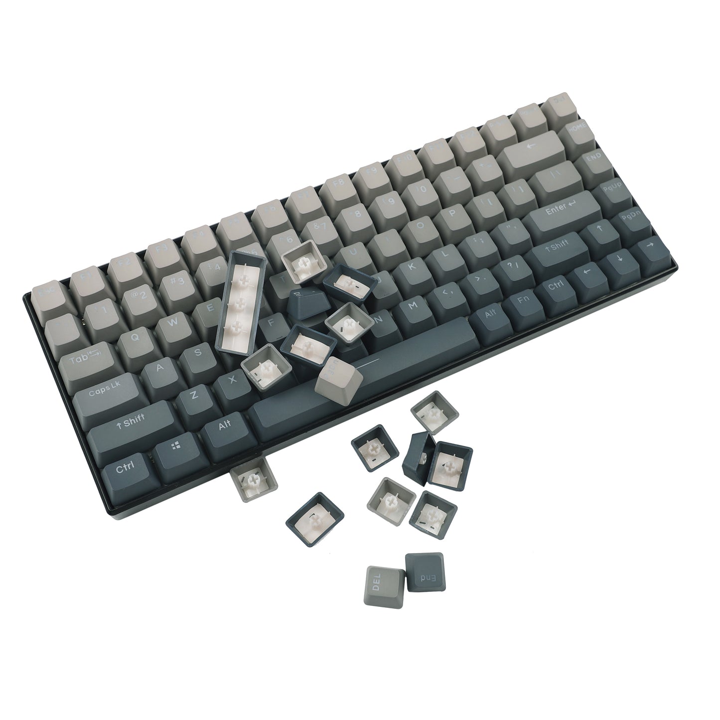 YMDK Dust Backlit 122 Keycaps(Double Shot OEM Profile)