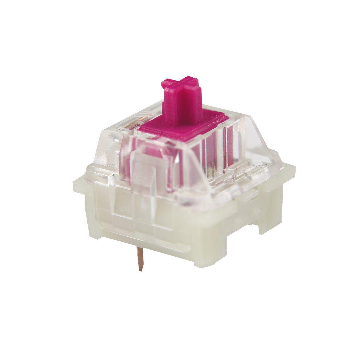 KTT Wine Red Switches(Linear 3 Pin 43g/POM Axis RGB)