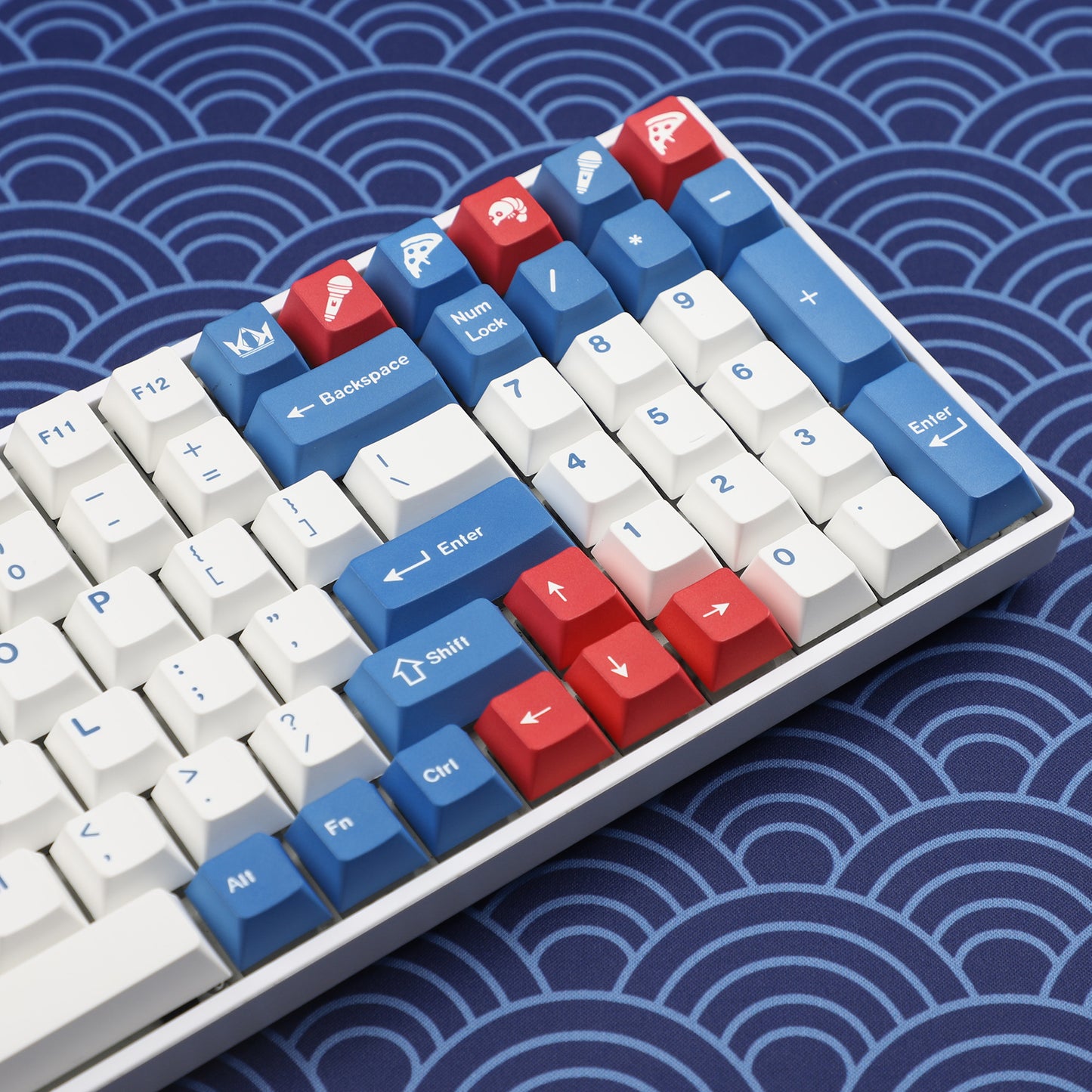 YMDK Wailing 143 Keycaps(Dye Sub Cherry Profile PBT 1.5mm)