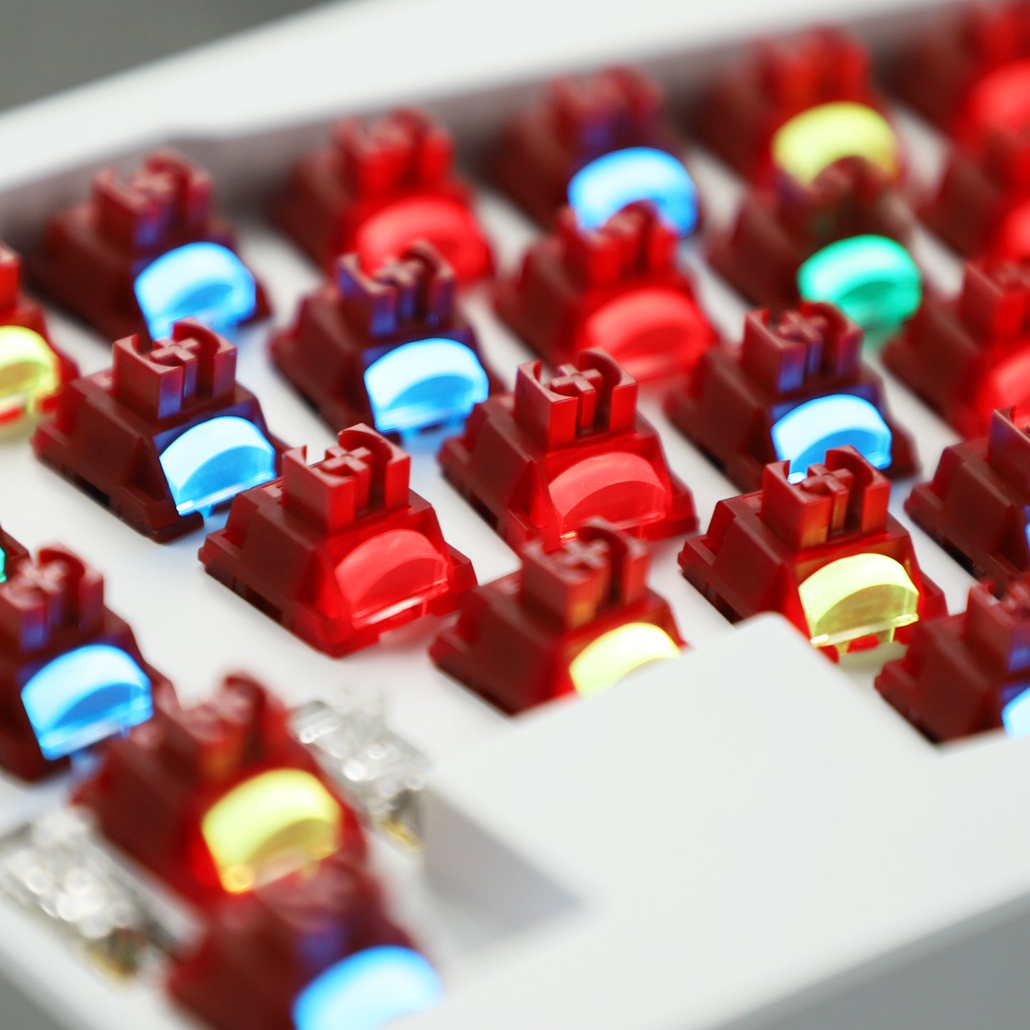 TTC Flame Red (SMD 3 Pin 45g Linear Switches)