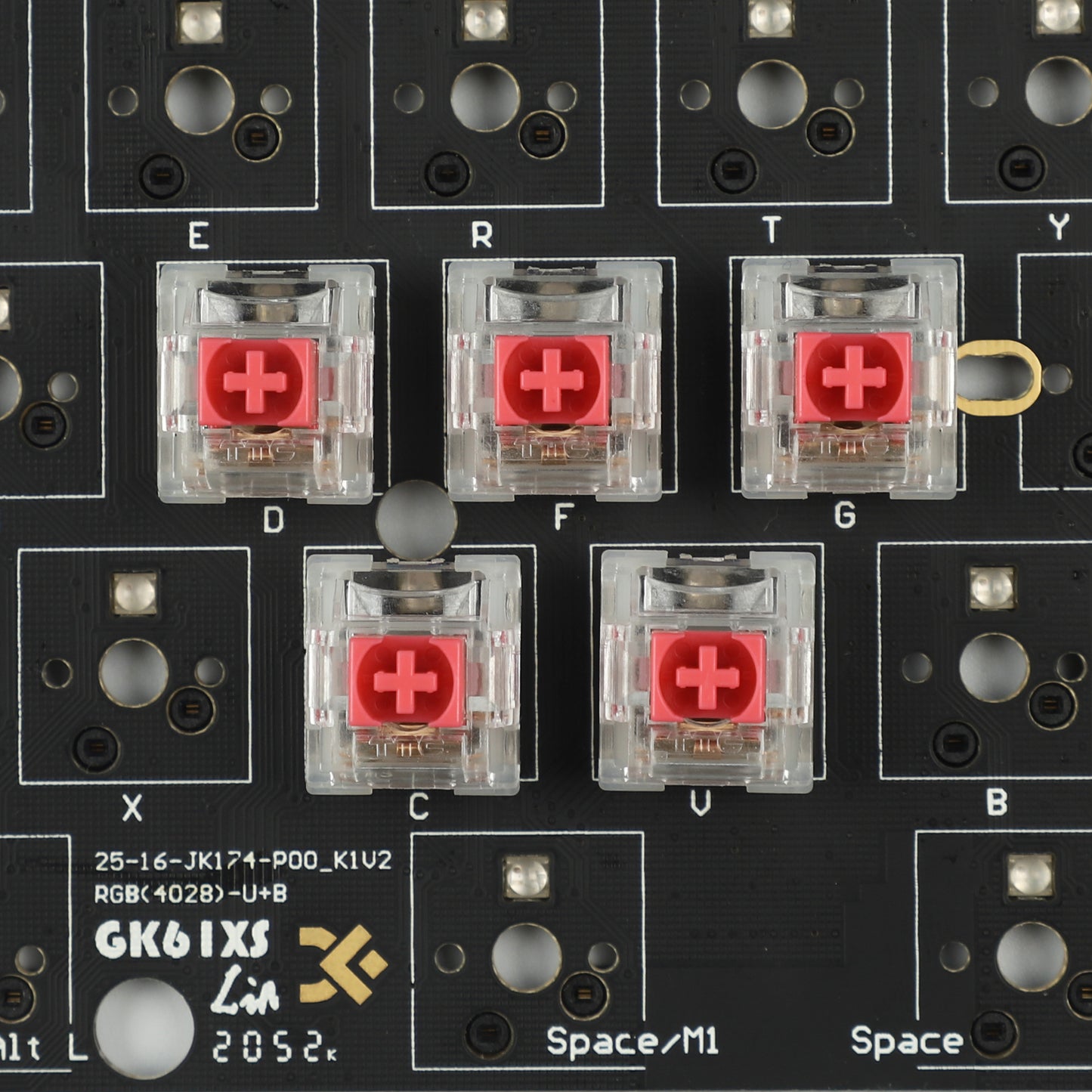 TTC Silent Red(SMD Silent 3pin 45g Linear Switches)