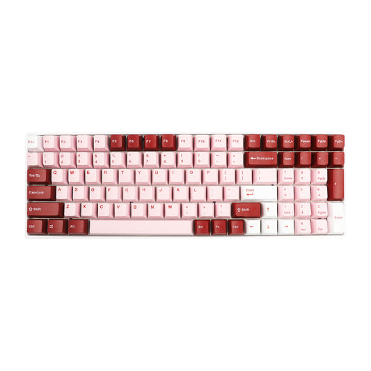 YMDK Darling 126 Keycaps(OEM Profile Double Shot PBT/104 96 87 84 68 64 61 GMMK Using)