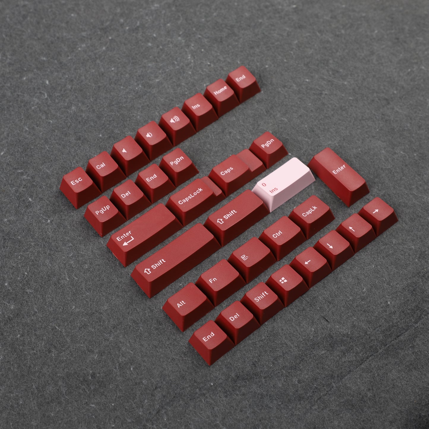 YMDK Darling 126 Keycaps(OEM Profile Double Shot PBT/104 96 87 84 68 64 61 GMMK Using)
