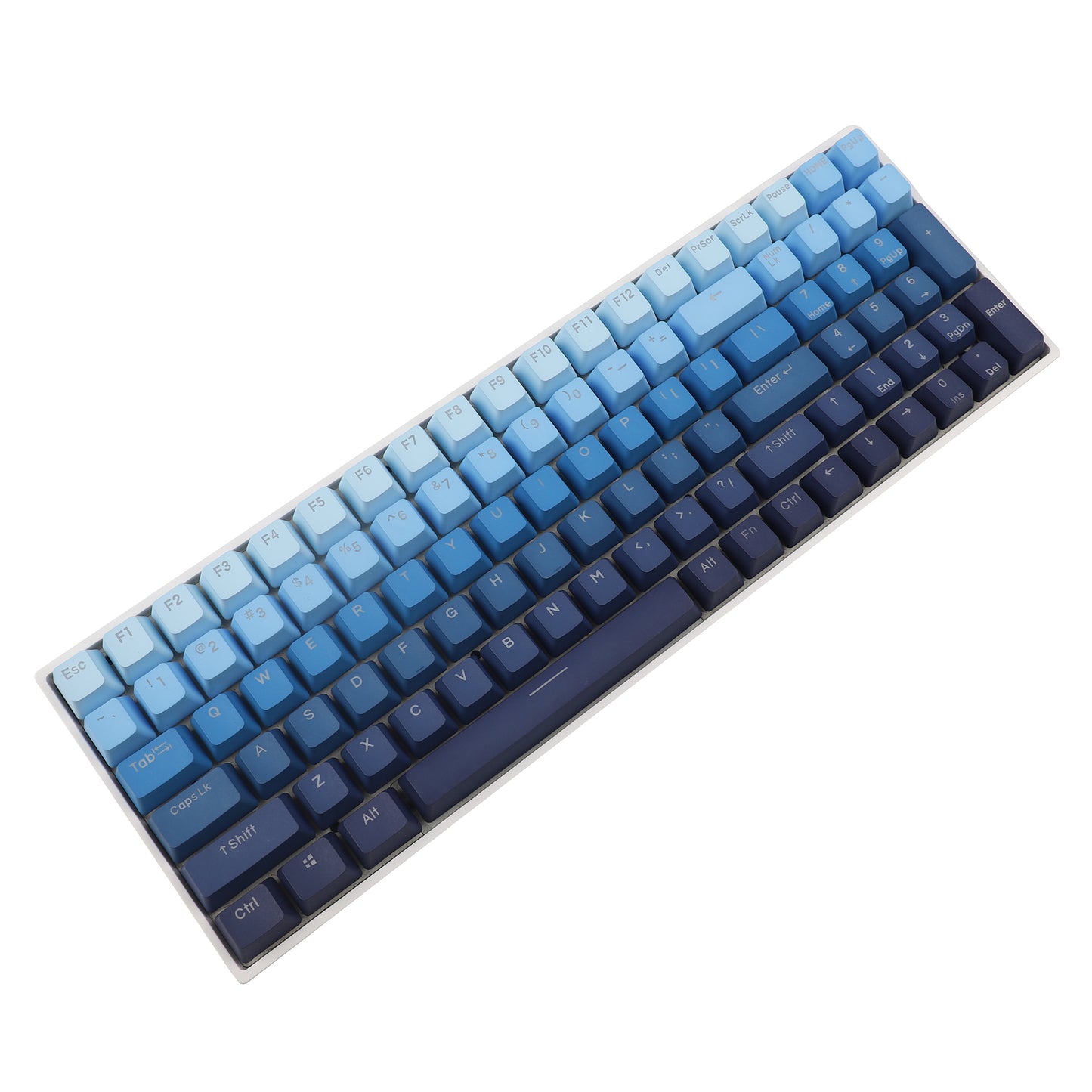 YMDK OEM Profile 122 Moonrise Backlit Keycaps(Double Shot /104 87 84 68 Using)