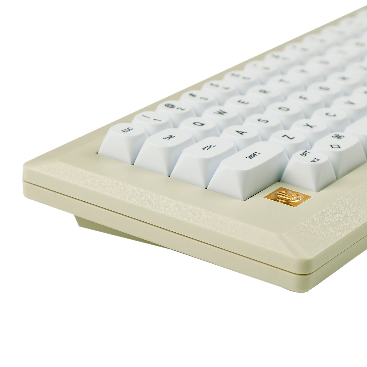 YMDK M0110 D0110 Retro 60% Mini keyboard Hot Swappable ANSI ISO Gasket Type C Detachable PCB Plastic Case FR4 Plate Mechanical Keyboard Kit( Support VIA VIAL )