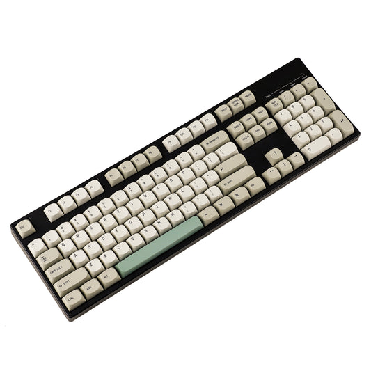 YMDK 132 MA Dye Sub 9009 Retro PBT Japanese Korean Keycaps Mac Style For MX Mechanical Keyboard Filco 104 TKL 61 68 75 84 96 104