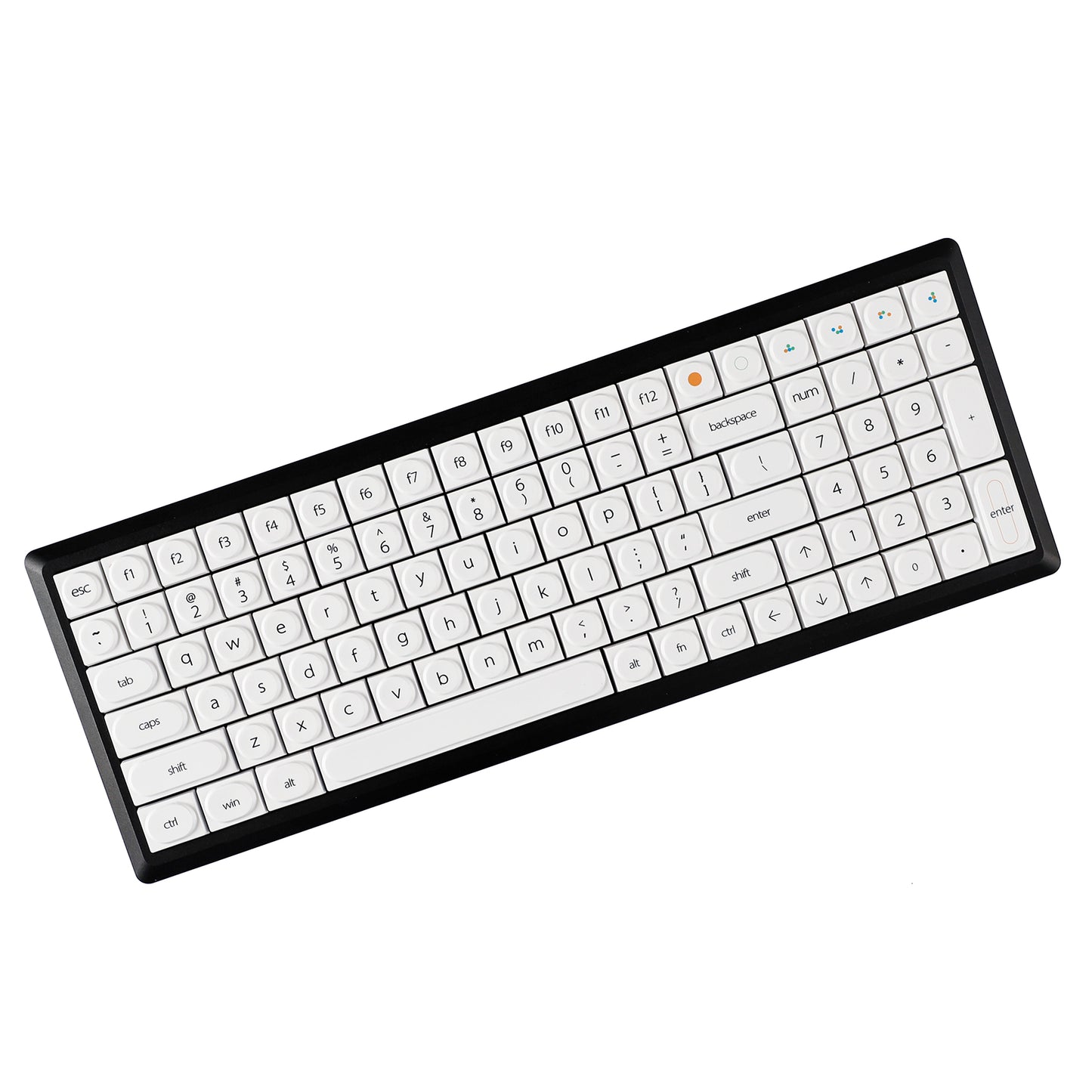 YMDK Bricks Full Set 138 keys Keycaps Classic Blocks Theme Color UV Print Frosted Low Profile Keycap for Mechanical Keyboard 104 87 84 68 61