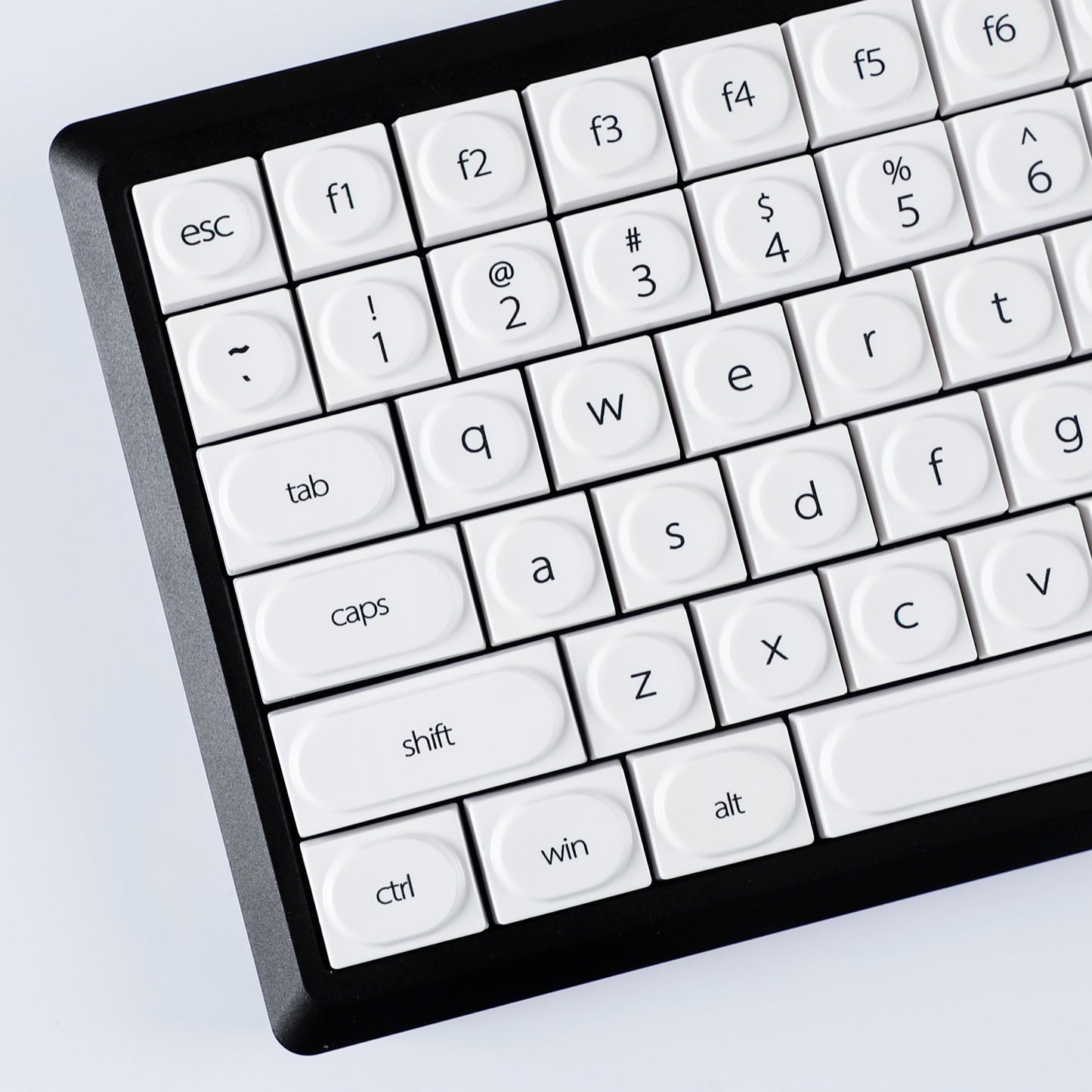 YMDK Bricks Full Set 138 keys Keycaps Classic Blocks Theme Color UV Print Frosted Low Profile Keycap for Mechanical Keyboard 104 87 84 68 61