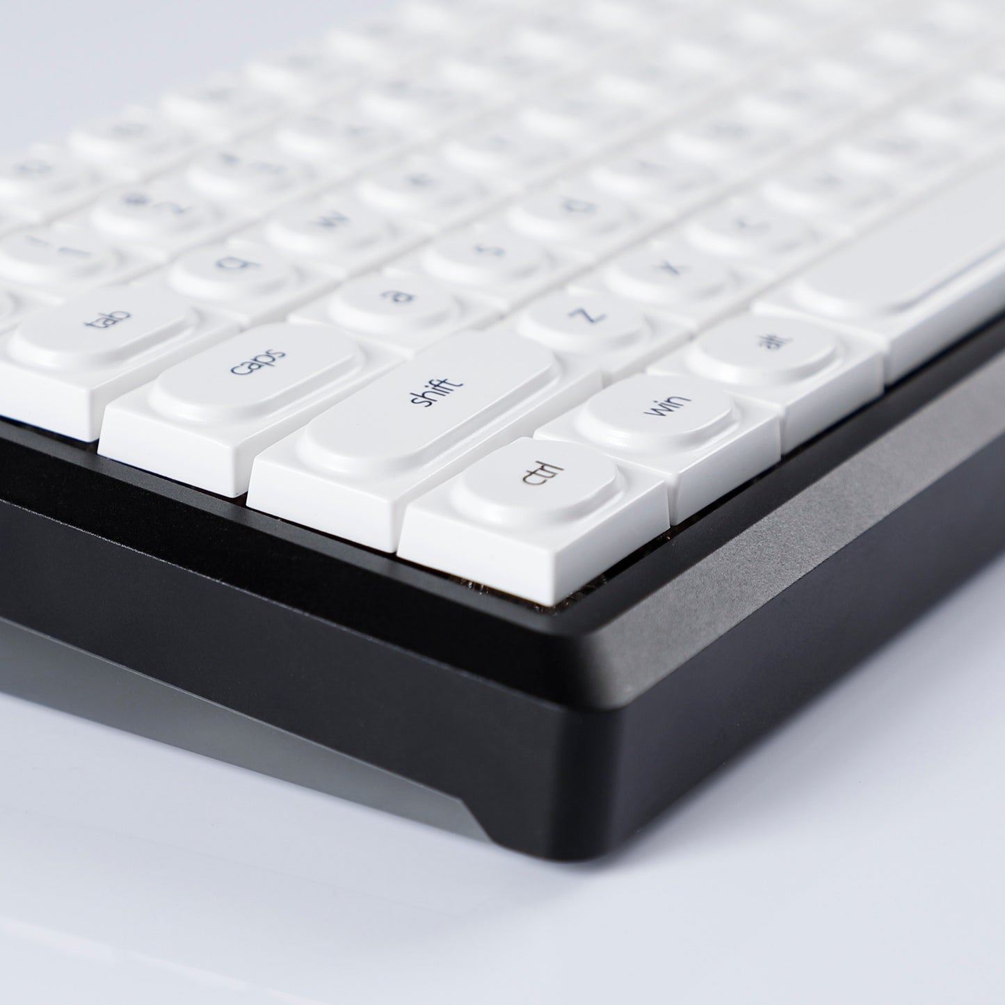 YMDK Bricks Full Set 138 keys Keycaps Classic Blocks Theme Color UV Print Frosted Low Profile Keycap for Mechanical Keyboard 104 87 84 68 61